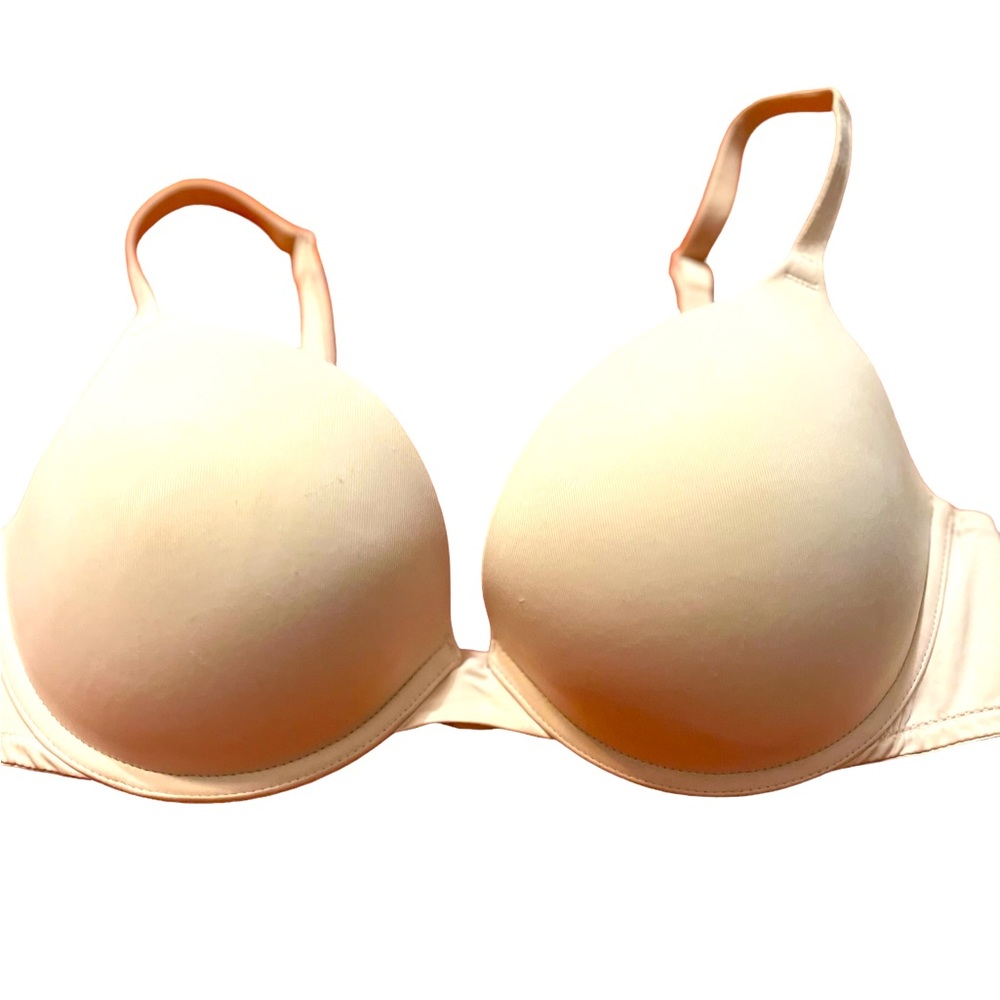Pink Wear Everywhere Push up underwire nude bra 34D